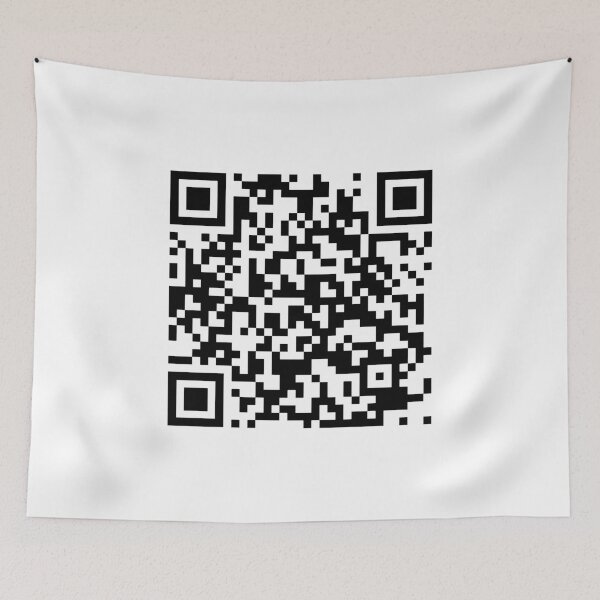 Item preview, Rick Roll QR Code Meme designed and sold by KoolMoDee.