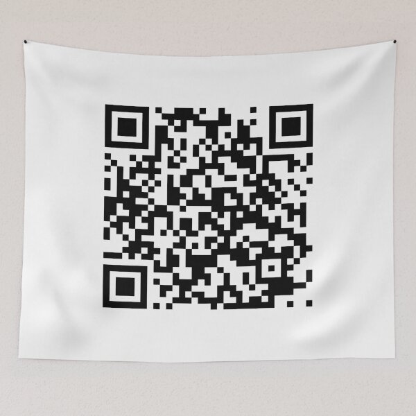 Item preview, Rick Roll QR Code Meme designed and sold by KoolMoDee.