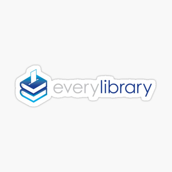 EveryLibrary - Join the National Network of People Who Support Libraries Sticker