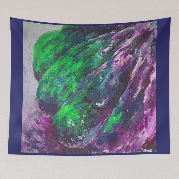 Item preview, Squash in Purple and Green designed and sold by WatersEdgeGal.