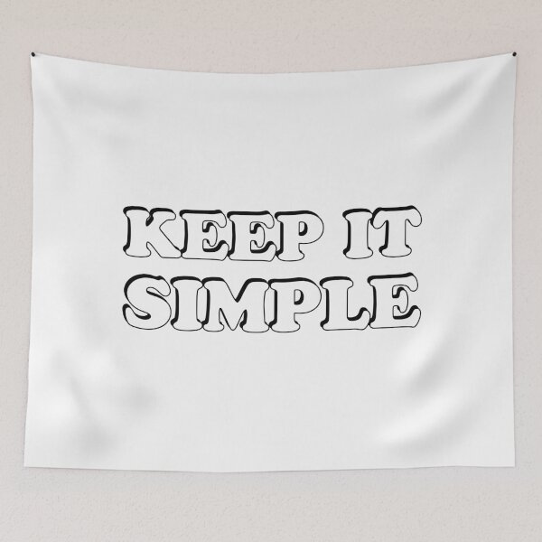 Item preview, Keep it simple  designed and sold by Inspirationmotivation.