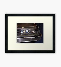 Delorean Framed Print