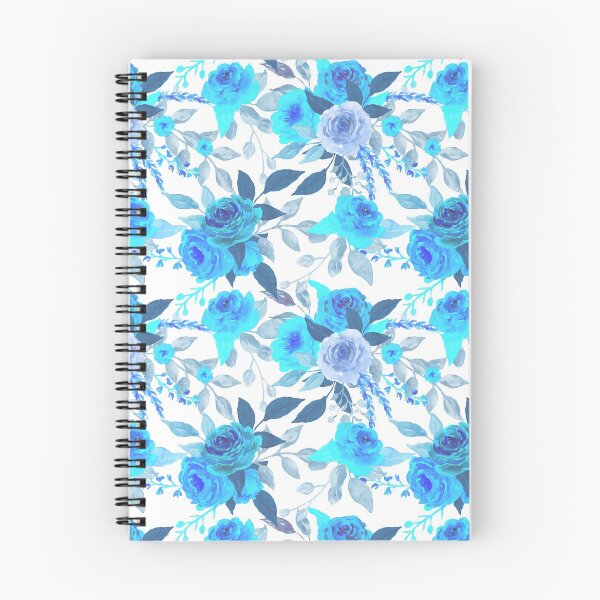 Item preview, Watercolor Blue Flower Bouquet designed and sold by MclaughlinGifts.