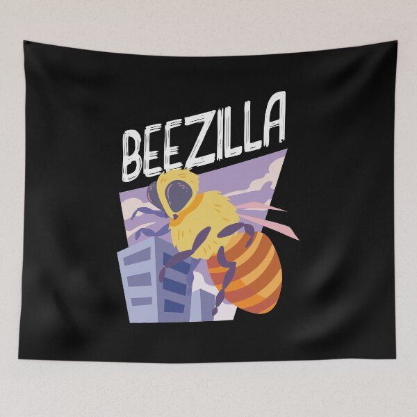 Item preview, BeeZilla bees beekeeper beekeeper designed and sold by Erbsle.