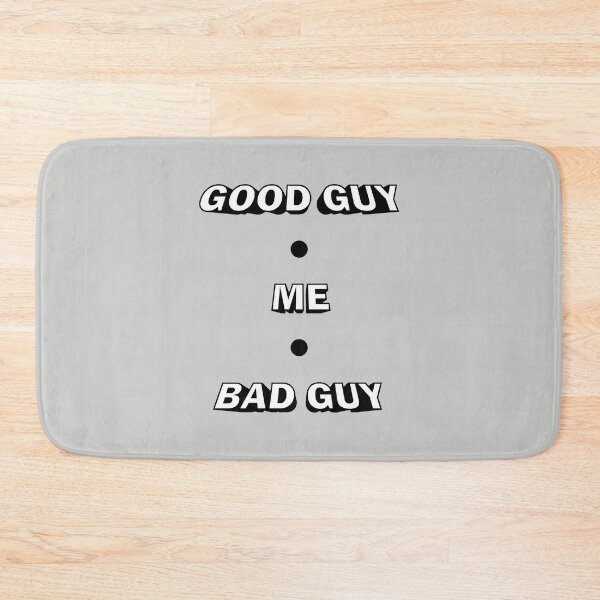 Item preview, Good Guy, Bad Guy designed and sold by MonkeyBusinessC.