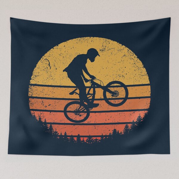 Item preview, Mountain Biking Retro designed and sold by TigerTom Design.