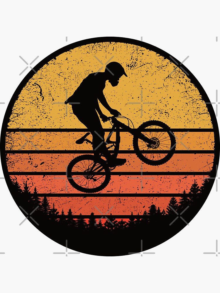 Bike sticker mbuk mint sauce style retro bike cycling mountain vw beetle bug dub 