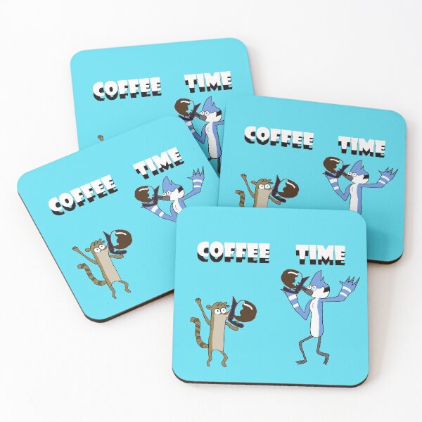 Item preview, Coffee Lover Regular Show Coffee Time  designed and sold by kestrada2906.