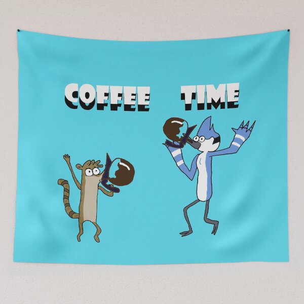 Item preview, Coffee Lover Regular Show Coffee Time  designed and sold by kestrada2906.