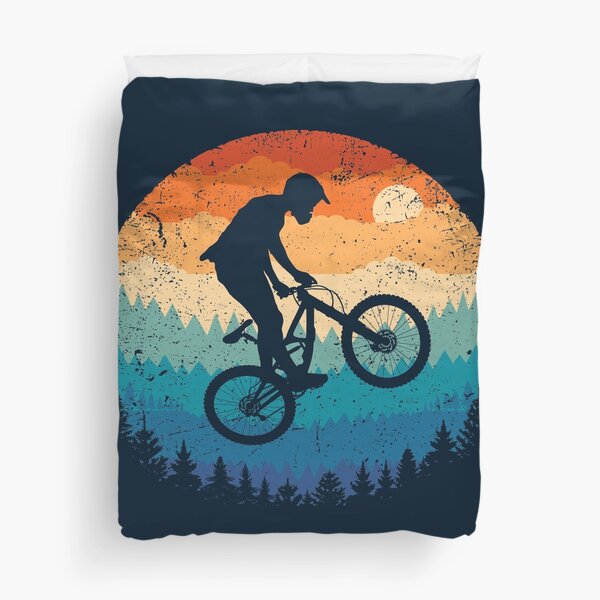 mountain bike duvet cover