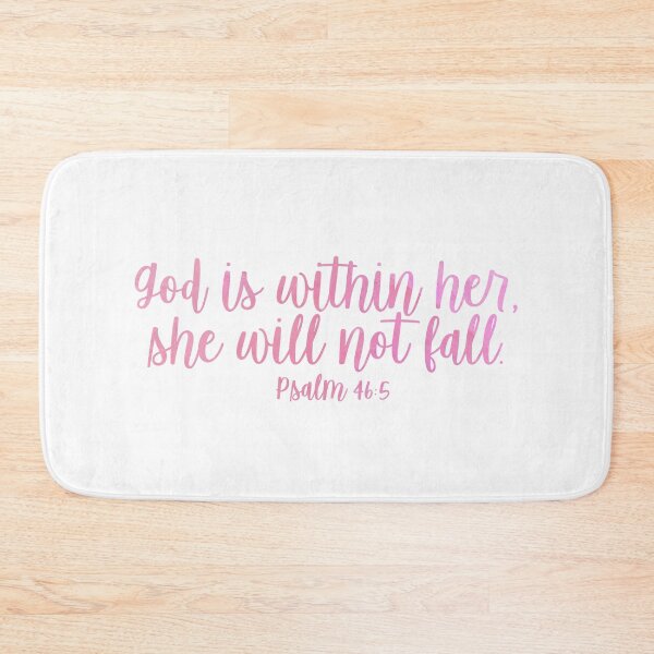 Item preview, SHE WILL NOT FALL (PINK) designed and sold by christikdesigns.