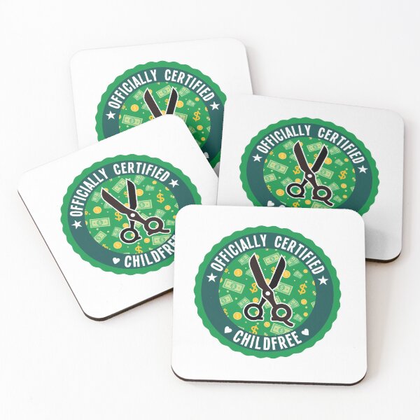 Item preview, Officially Certified Childfree designed and sold by theredteacup.