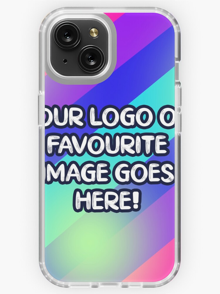 Make your own custom images, memes, logo, etc iPhone Case for