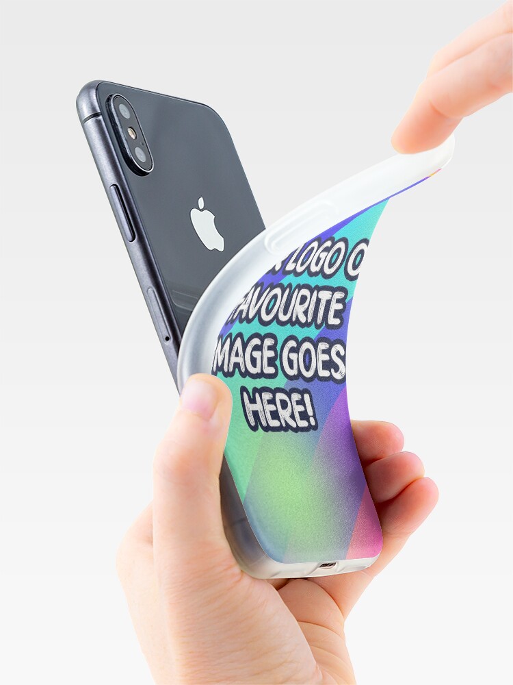 Make your own custom images, memes, logo, etc iPhone Case for