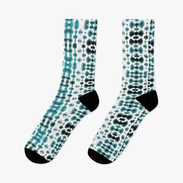 Item preview, Teal Habatoi Ikat designed and sold by Nina May Designs.