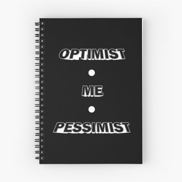 Item preview, Optimist, Pessimist designed and sold by MonkeyBusinessC.
