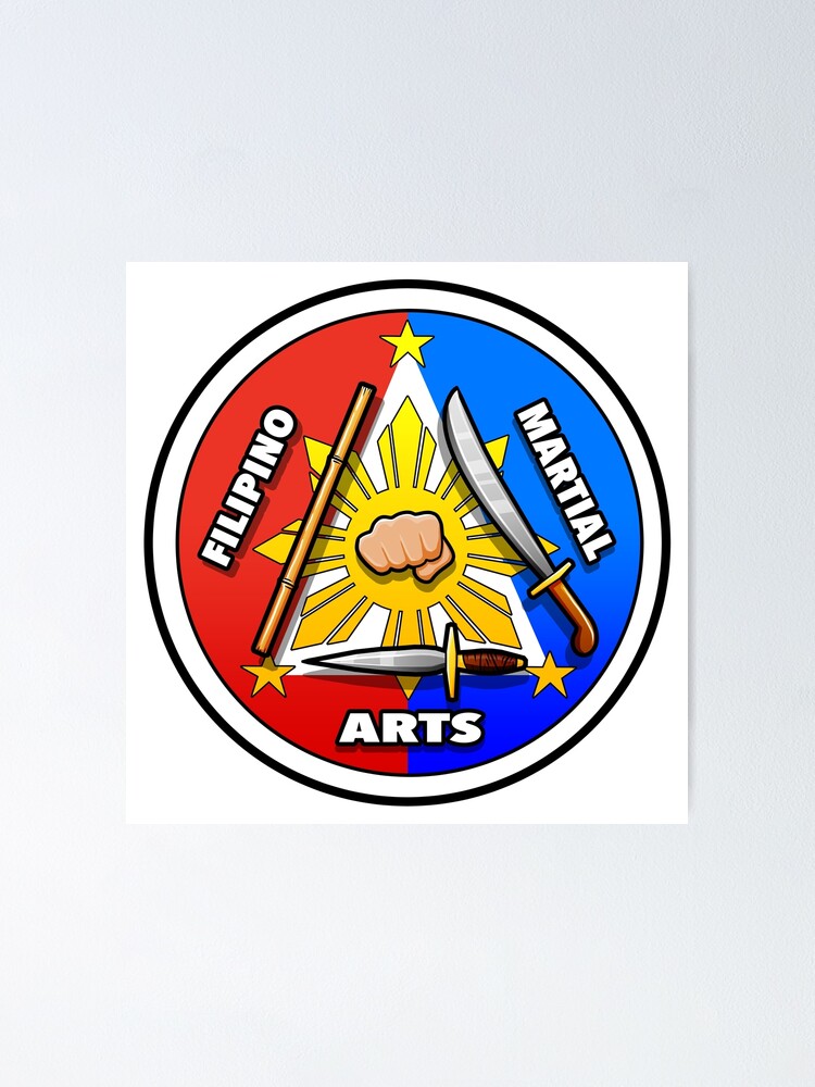 Filipino Martial Arts Logo Triangle Style Poster For Sale By Yijart