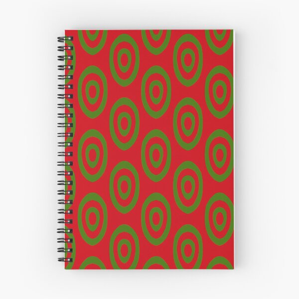 Item preview, Green On Red Rings designed and sold by zilpa56.