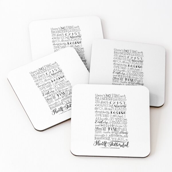 Item preview, There's no such thing as a painless lesson - Fullmetal Alchemist  designed and sold by bibisletters.