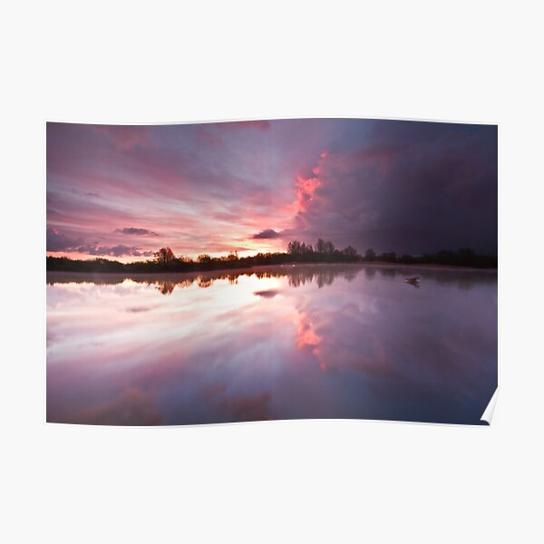 shinewater sunrise Poster