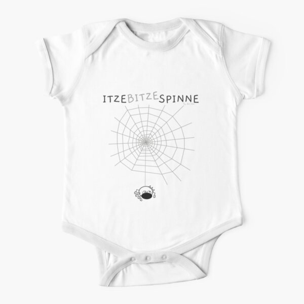 Itsy Bitsy Spider Short Sleeve Baby One Piece Redbubble