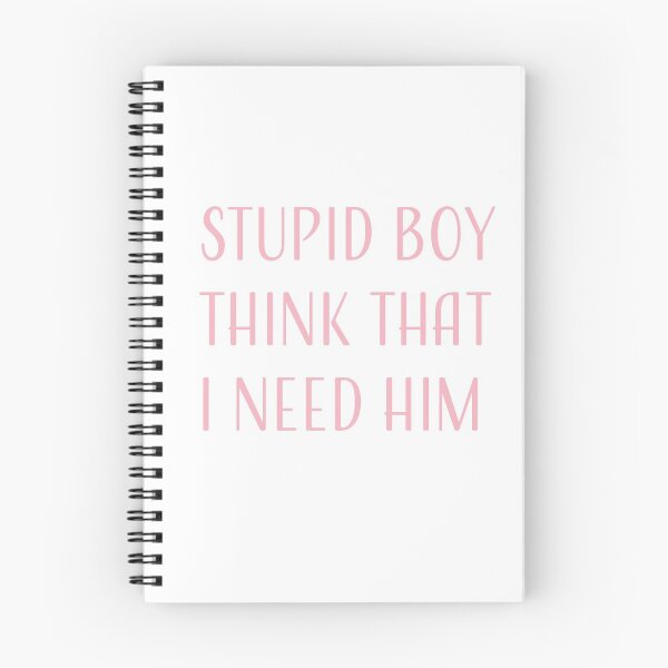 Item preview, stupid boy pink designed and sold by macggreene.