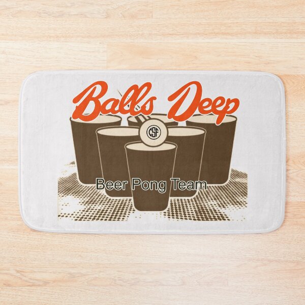 Item preview, Balls Deep - Beer Pong Team designed and sold by crazy-s-factory.