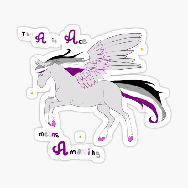 Incroyable Pégase Ace Sticker