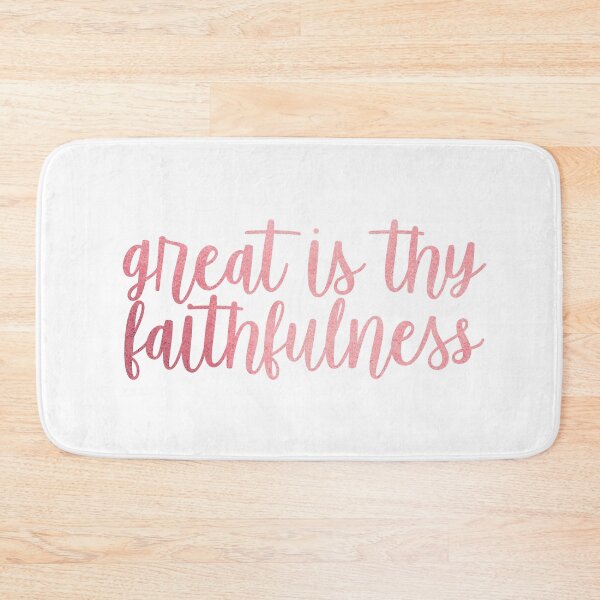 Item preview, GREAT IS THY FAITHFULNESS 2 (ROSE) designed and sold by christikdesigns.