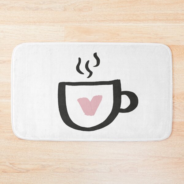 Item preview, Coffee Cup Heart  designed and sold by erinjwatsonart.