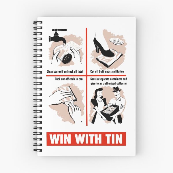 Item preview, Win With Tin -- World War Two designed and sold by warishellstore.