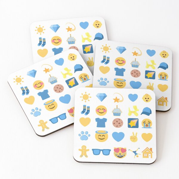 Item preview, Patton Sanders Emoji Print designed and sold by More-Than-Kin.