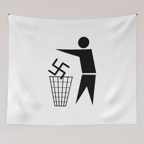 Item preview, Swastika in Trash designed and sold by Inclusivitees.