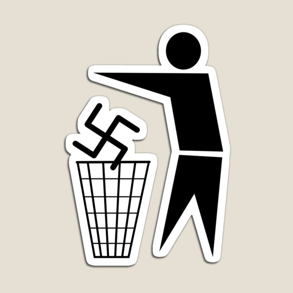 Artikel-Vorschau von Hakenkreuz im Müll, designt und verkauft von Inclusivitees.