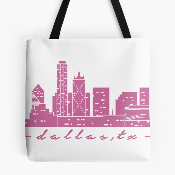 Item preview, Dallas Skyline - Pink designed and sold by Calliewilleford.