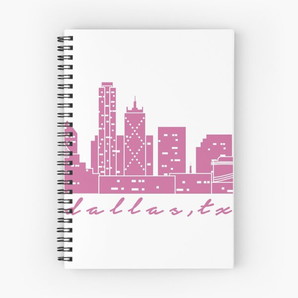 Item preview, Dallas Skyline - Pink designed and sold by Calliewilleford.