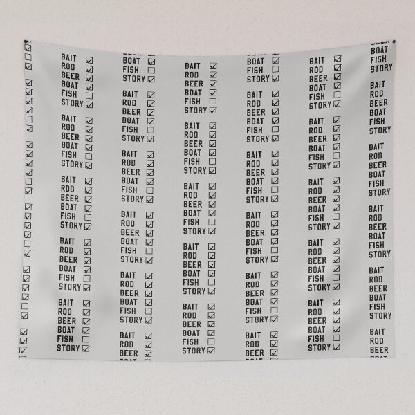 Item preview, Fishing Check List designed and sold by HighCiti.