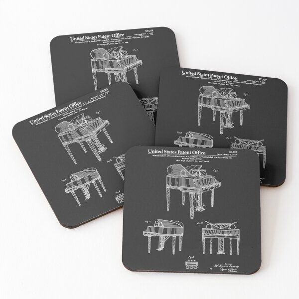 Item preview, Piano Patent - Black designed and sold by FinlayMcNevin.