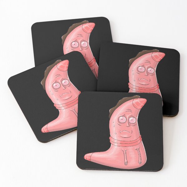Jerry Slug Coasters (Set of 4)
