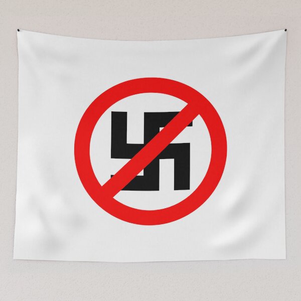Item preview, Anti Nazi Symbol designed and sold by Inclusivitees.