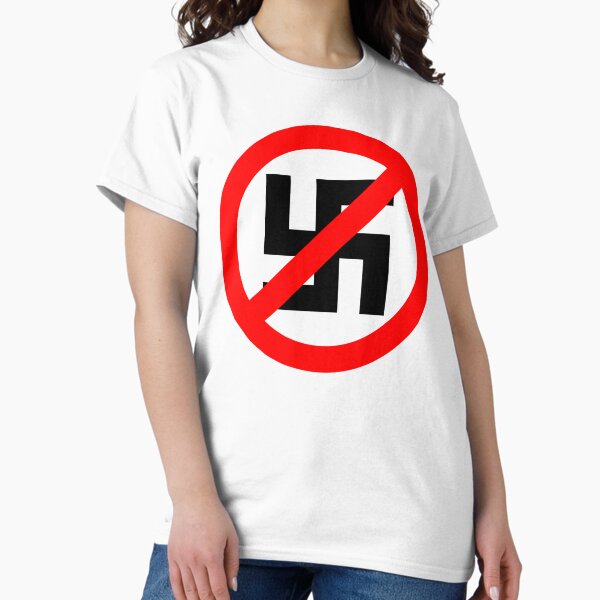 Item preview, Anti Nazi Symbol designed and sold by Inclusivitees.