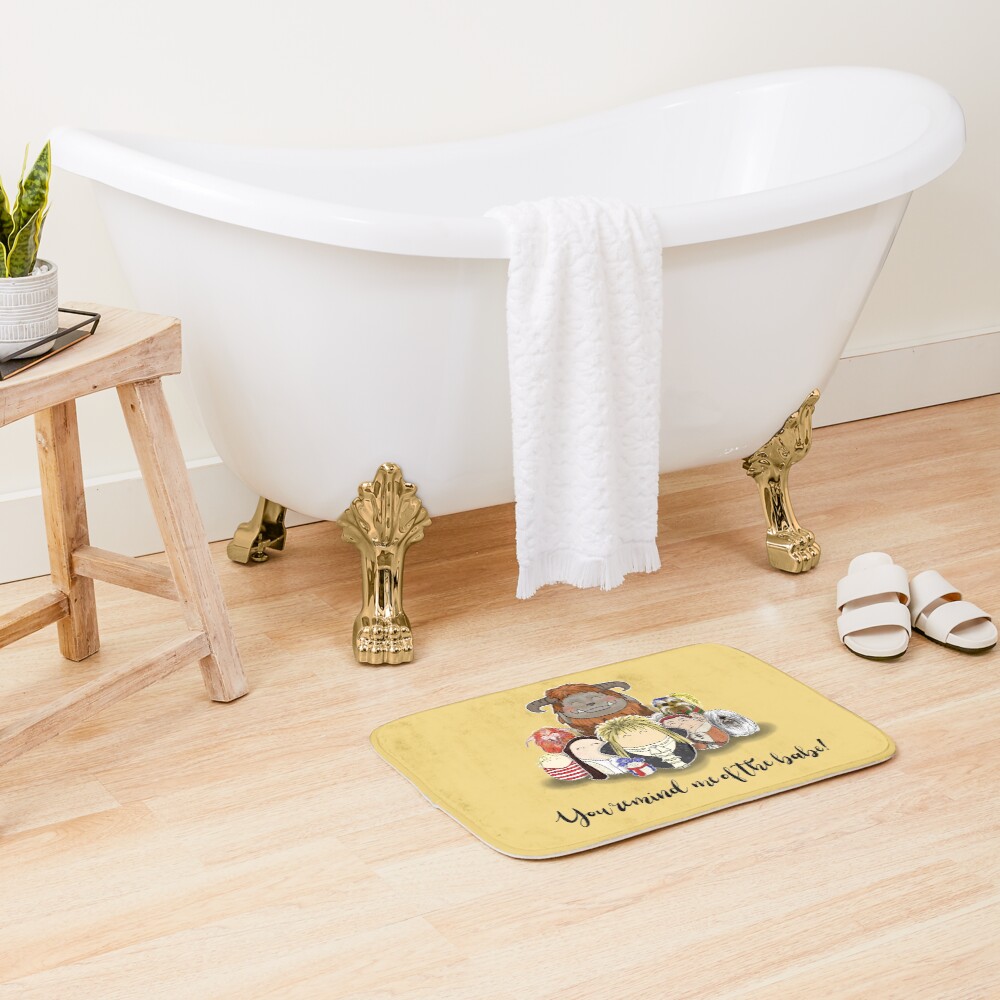 You Remind me of the Babe Bath Mat