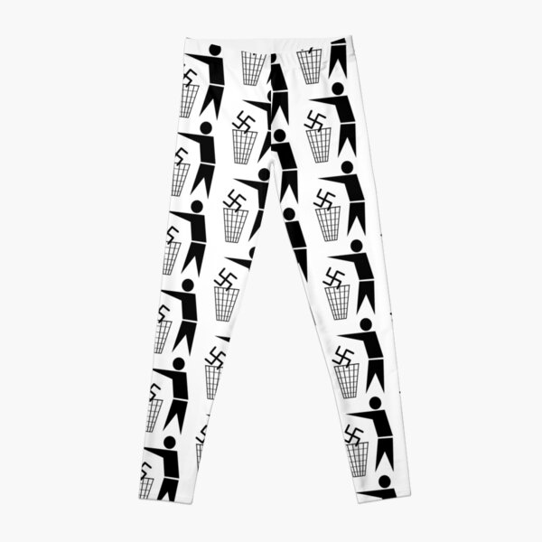 Fuck You! Black and White Leggings by SvanteKallquist