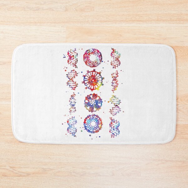 Item preview, DNA molecule, watercolor DNA, DNA, molecule designed and sold by Rosaliartbook.