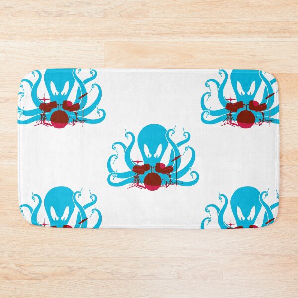 Octo Drummer Bath Mat