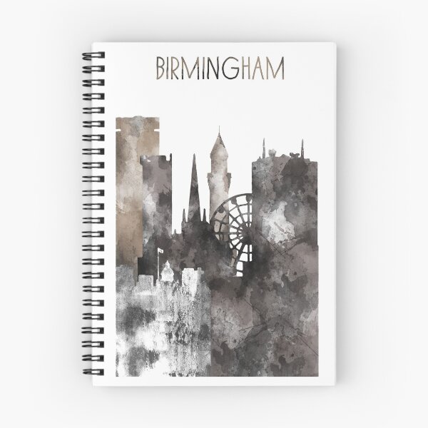 Item preview, Birmingham, watercolor Birmingham designed and sold by Rosaliartbook.