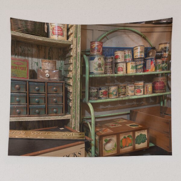 Item preview, Old Cans on a Shelf designed and sold by Adam Bykowski.