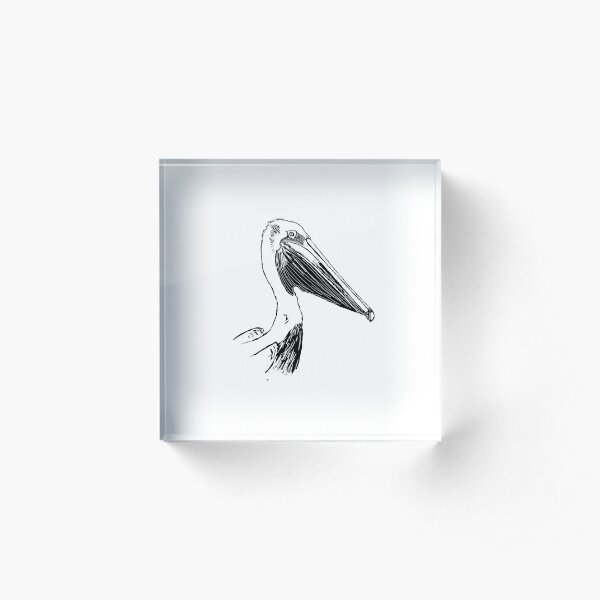 Pelican Acrylic Block