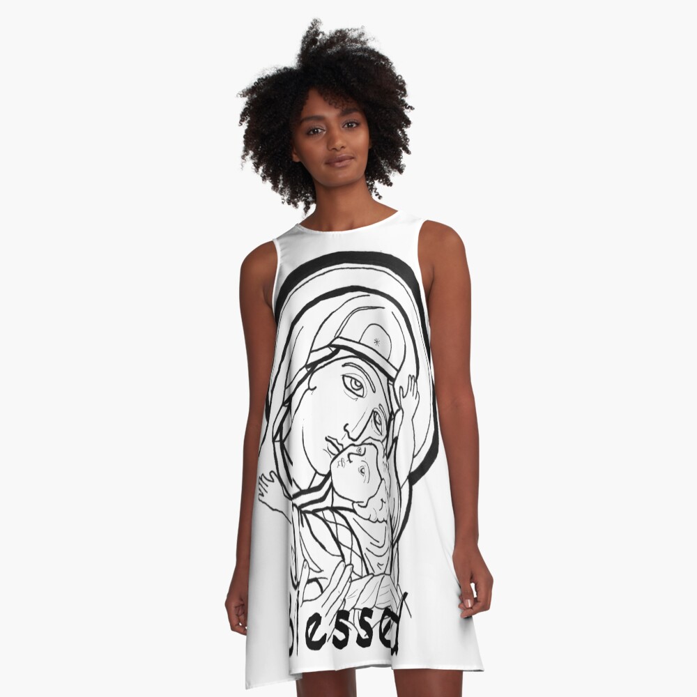 Item preview, A-Line Dress designed and sold by Sparks4Orthodox.