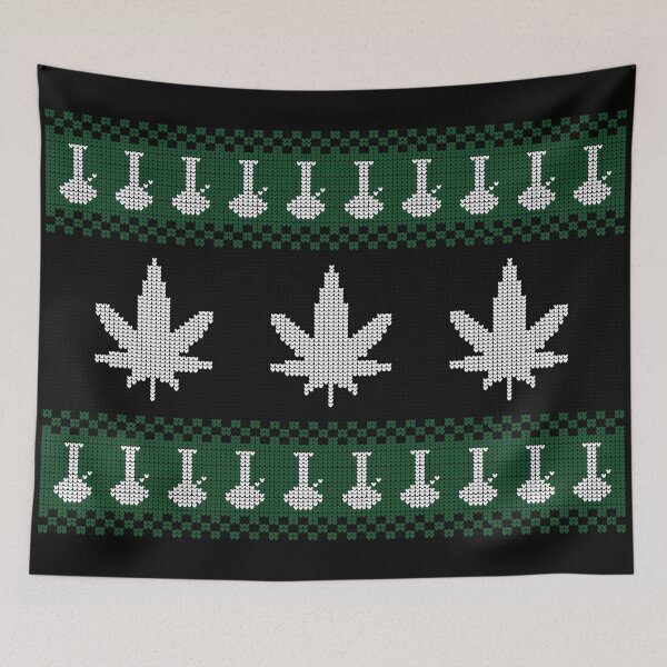 Item preview, Weed Cannabis Christmas Design. designed and sold by emphatic.